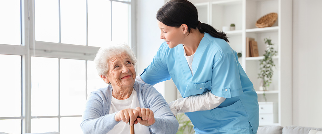 two women working on infection prevention