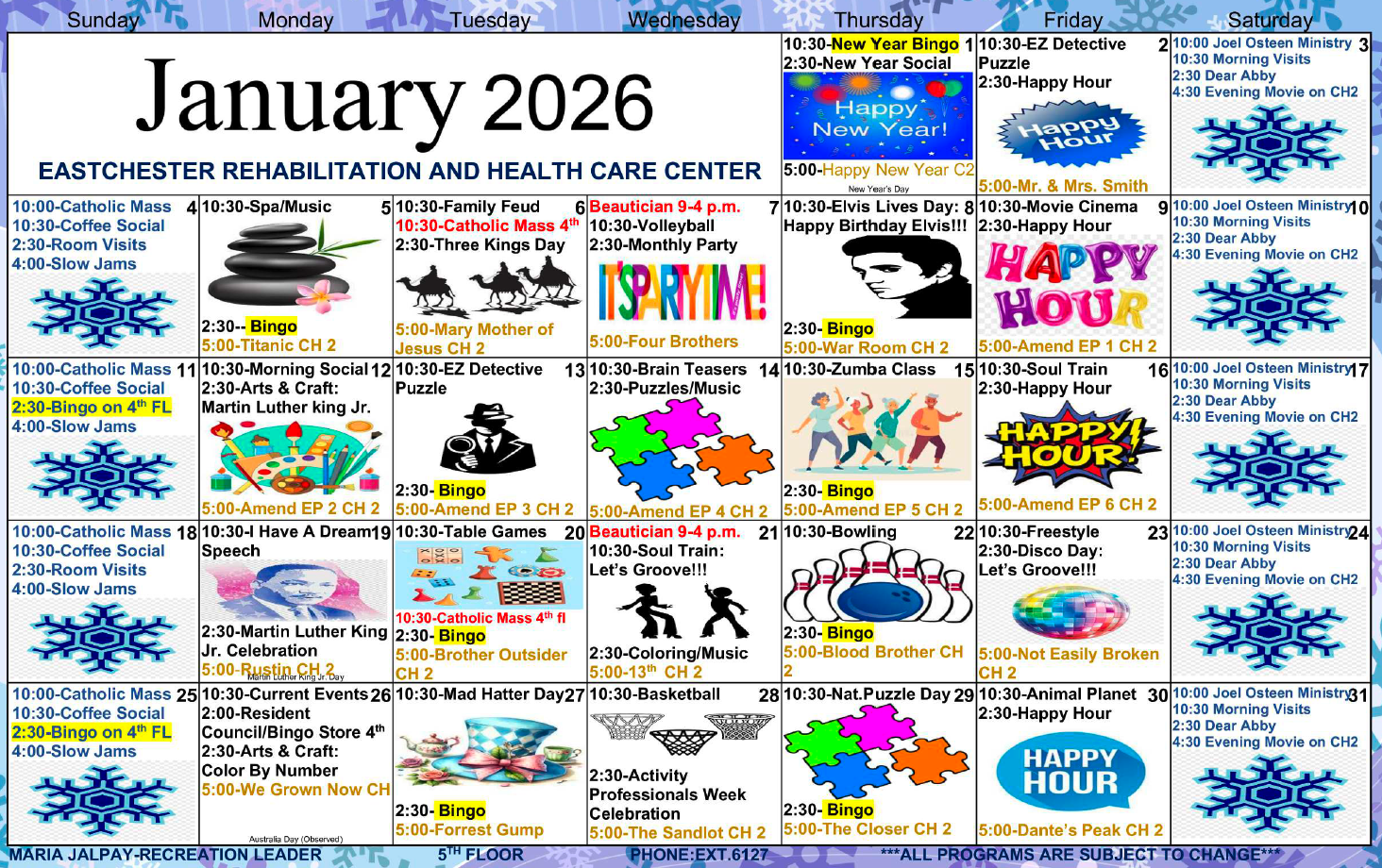 Eastchester 5th floor