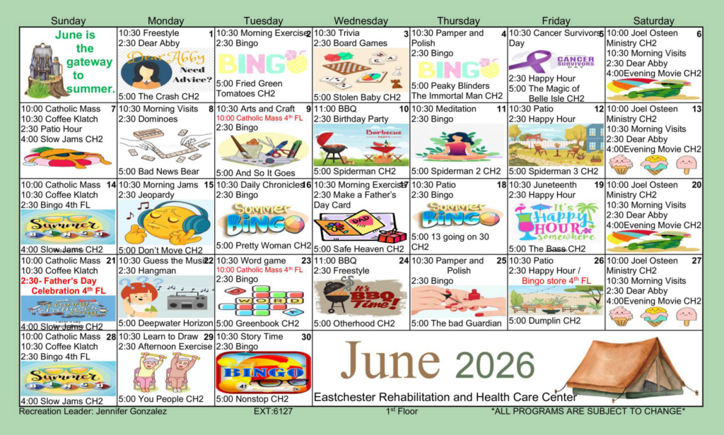 June 2026 calendar