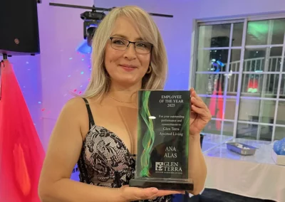 Glen Terra Employee of the year 2025, Ana Alas