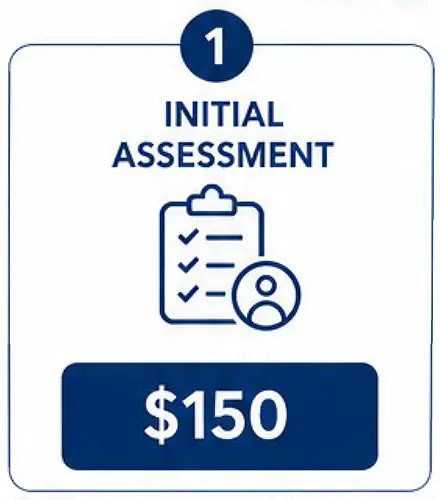 1. Initial Assessment. $150