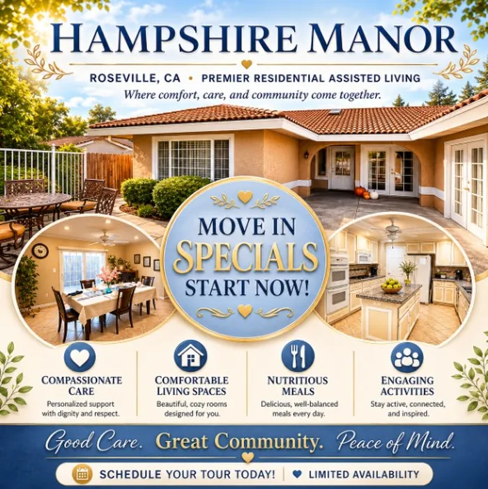 Hampshire Manor move in special flyer