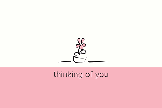 thinking of you greeting card