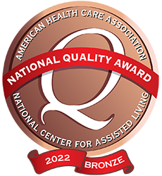 AHCA National Quality award 2022 Bronze