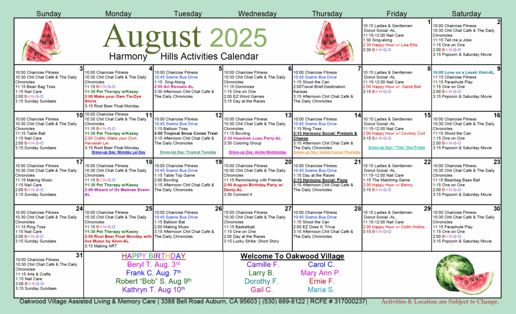 MC Calendar