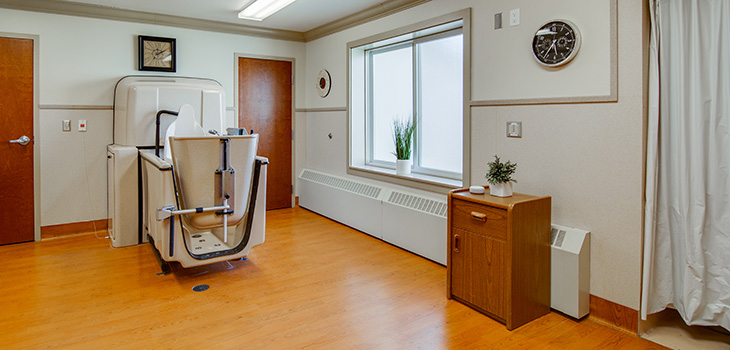 Water therapy room