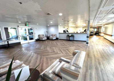 The lobby at Asbury Park