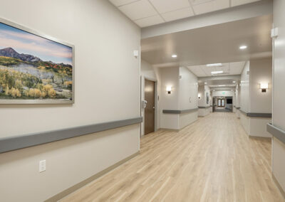 Brookside Rehab Clean hallway